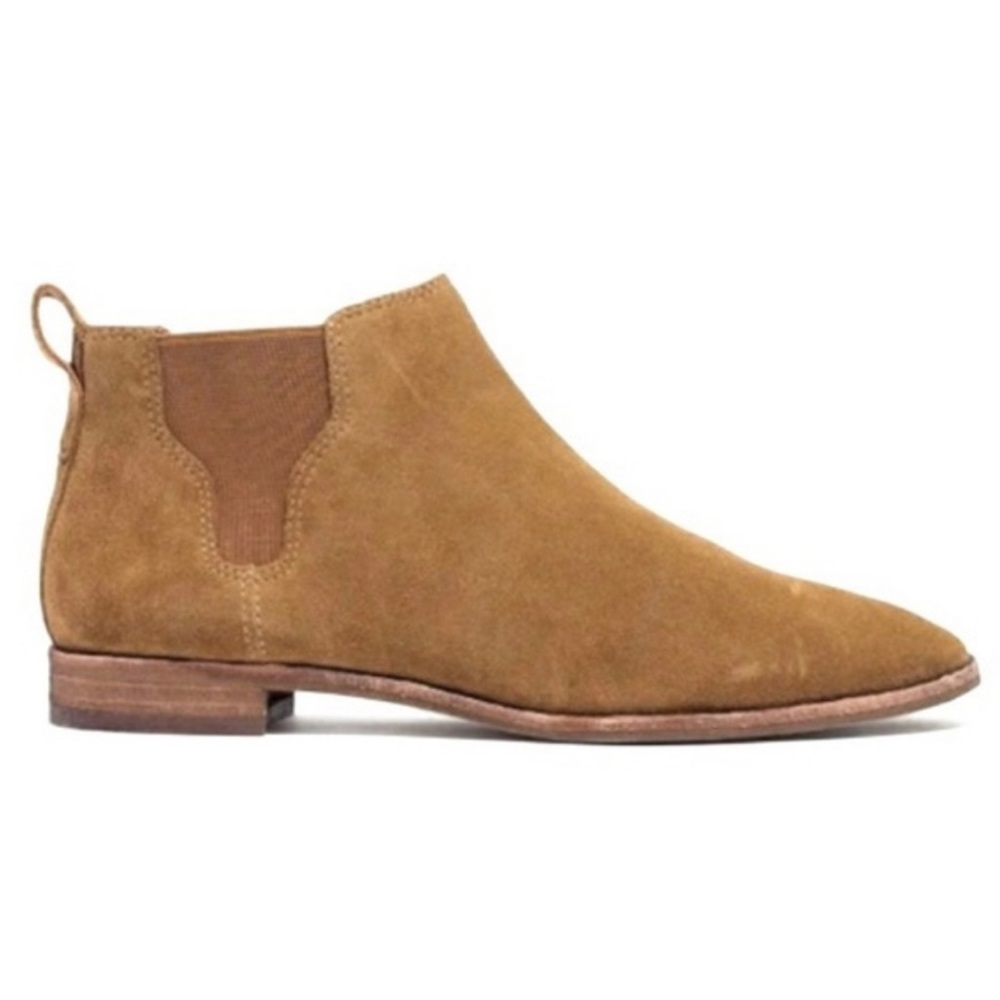 MADEWELL Cliff Tan Suede Bryce Chelsea Boot Size 8